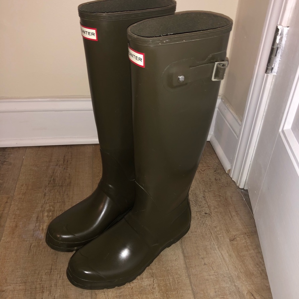 Hunter rain boots